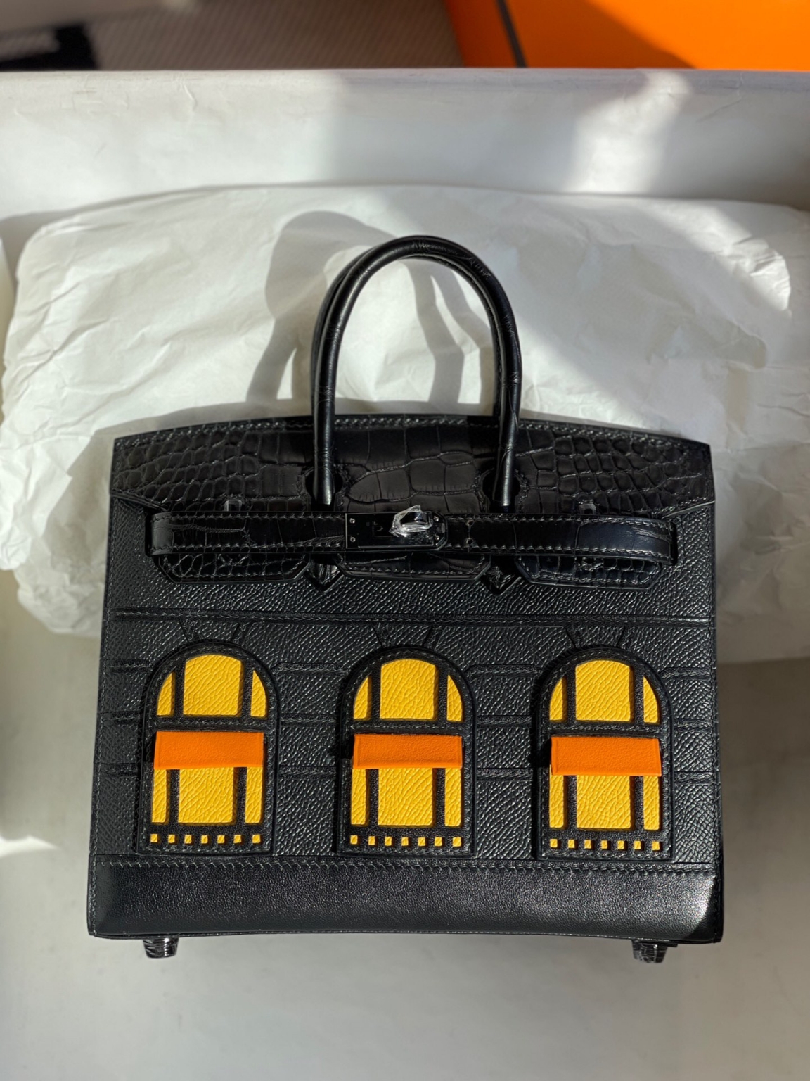 Hermes Birkin 20CM House Bags Nior So Black Limited Edition 187 Factory